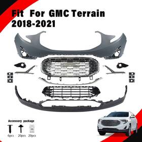 Sstbp250111383 Aftermarket Products For Gmc Terrain 2018-2021 Front Bumper Cover Assembly Kit New
