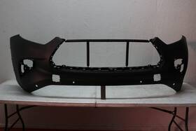 To1000463 Aftermarket Products 2020 2024 Toyota Highlander Front Bumper Cover With Sensor Holes