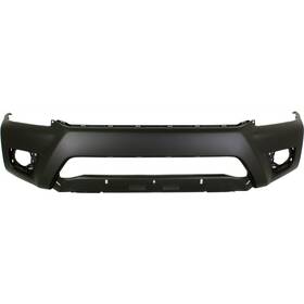 12718218 Aftermarket Replacement Front Bumper Cover For 2012-2015 Toyota Tacoma With Fog Lamp Holes Textured