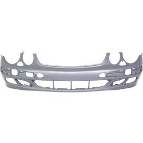 12739637 Aftermarket Replacement Front Bumper Cover For 2003-2006 M Benz E320 With Fog Lamp Holes 06 E350 Primed