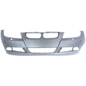 B010330p Aftermarket Replacement 3-series 06-08 Front Bumper Cover Primed With Park Distance Control Headlamp