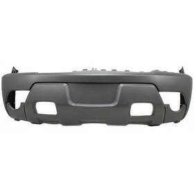 C010311 Aftermarket Replacement Front Bumper Cover For 2003-06 Chevy Avalanche 1500 With Fog Lamp Holes Textured