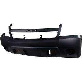C010365pq Aftermarket Replacement New Front Bumper Cover For 07-14 Chevy Tahoe With Fog Lamp Holes Primed Capa