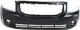 D010342p Aftermarket Replacement New Front Bumper Cover For 2007-2012 Dodge Caliber With Fog Lamp Holes Primed
