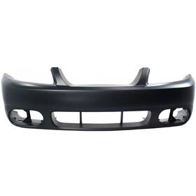F010324p Aftermarket Replacement New Front Bumper Cover For 2003-2004 Ford Mustang With Fog Lamp Holes Primed