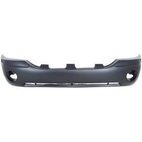 G010305p Aftermarket Replacement New Front Bumper Cover For 2002-2009 Gmc Envoy With Fog Lamp Holes Primed
