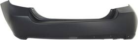 Reph760190p Aftermarket Replacement New Rear Bumper Cover For 2007-2008 Honda Fit Primed