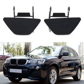 Air Rocket 550744764589 2 Pcs Bumper Headlight Headlamp Washer Cap Cover For Bmw 535i F10 F18 14-16 Us