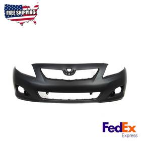Rbt010303p All Autoparts Express Bumper Cover Primed Front Fits 2009-2009 Toyota Corolla