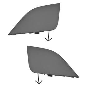 Vs-10693-to1029107 Alzare For Toyota Rav4 16-18 Tow Hook Cover Set Front Driver And Passenger Side