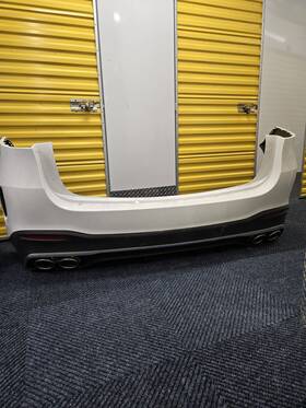 B1101bp Amg Rear Bumper Gle53 V167 Not Oem Pol.white