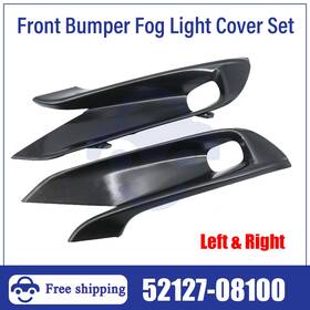 5212808100 Aotoparts 888 Front Bumper Outer Molding Set Fits 2021-2024 Toyota Sienna Xse Left Right Side