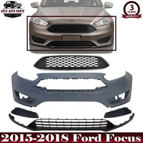 Apex Auto Parts 723650347607 New Front Bumper Cover Fascia And Grille Assembly Kit For 2015-2018 Ford Focus
