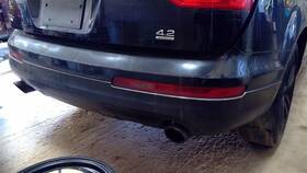 190-50199c Audi Rear Bumper Without S Line With Park Assist Fits 07-09 Q7 10292892