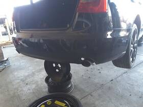 190-59097b Audi Rear Bumper With Park Assist Fits 12-15 A6 264444