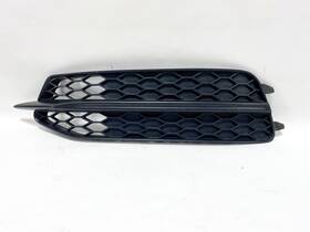 4g0-807-681-d Audi 12-18 A6 S6 C7 Front Lower Left Lh Driver Side Bumper Grille Insert Oem