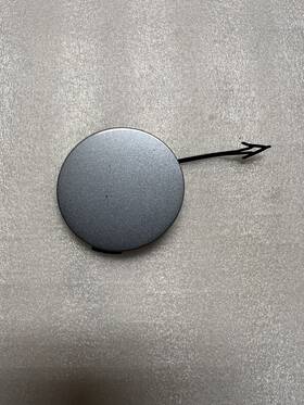 4g8-807-241-f Audi 4g8807241f 2016-18 A7 S7 Front Bumper Tow Hook Eye Cover Cap Oem Gray