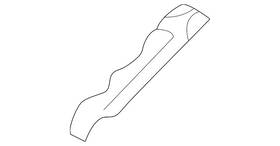 4j3-807-740 Audi Genuine Bumper Cover Catch