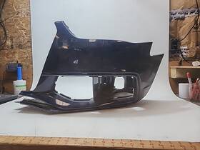 4k0807437s Audi 2013-2016 S4 Left Passenger Front Bumper Cover Corner Cut Oem #92