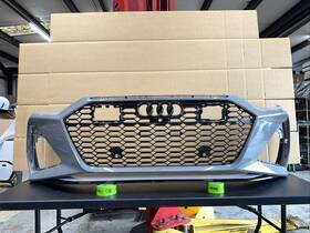 4k8-807-065-k-gru Audi 2021-2024 Rs6 Avant C8 Rs Rs7 Front Bumper With Grille Oem Used