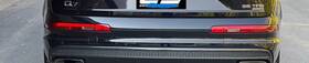 Audi 4m0-807-067-c-gru 2017-2019 Genuine Q7 Black Lower Rear Bumper Cover Oem