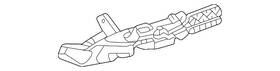 4m0-807-348 Audi Genuine End Plate