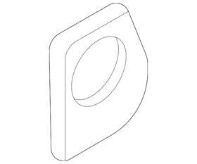 Audi 4m0-807-669 Genuine Impact Bar Gasket