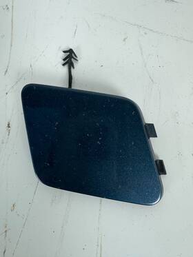 8u0807241a Audi 2015-2018 Q3 Front Bumper Tow Hook Eye Cover Cap Blue Oem
