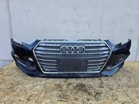8w0-807-065 Audi Front Bumper Cover Assembly With Park Assist Oem 80k 17-19 A4 S4 B9 2.0l