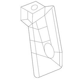 8w9-807-890-b Audi Genuine Side Support