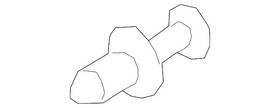 N-105-835-01-9b9 Audi Genuine End Plate Rivet