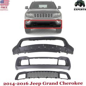 16554639 Auto Part Expers Front Bumper Cover Kit For 2014-2016 Jeep Grand Cherokee