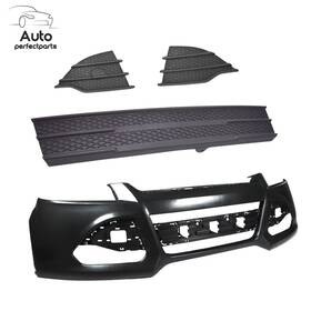 Aup797899 Auto-perfectparts For Ford Escape 2013-2016 Front Bumper Cover&fog Lamp Cover&front Lower Grille