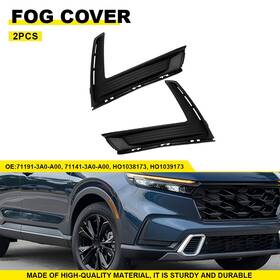Auto Topone 71191-3a0-a00 Fog Light Lamp Cover Fits 2023-2025 Honda Cr-v Front Bumper Left Right Ho1039173