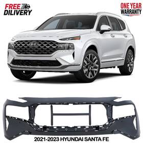 17248047 Autoedgeparts Front Bumper Cover Primed Plastic For 2021-2023 Hyundai Santa Fe