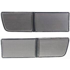 15-5017-01 Autoelements Tow Eye Covers Set For 1993-1999 Volkswagen Jetta Golf Cabrio