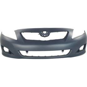 2451500 Autoelements Bumper Front Cover Replacement Primed For 2009-2010 Toyota Corolla