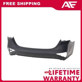 86610m7010 Autoelements Bumper Cover Primed Rear For 2019-2021 Kia Forte Ex Gt Sedan