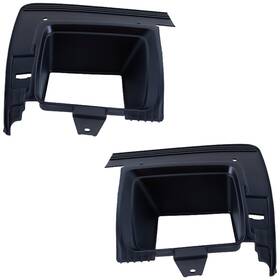 Rc01430001 Autoelements Tow Eye Covers Set For 2015-2019 Gmc Sierra 2500 Hd 3500