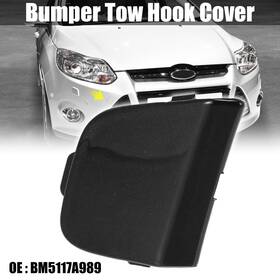 Bm5117a989 Automall Tech 745065002179 Black Car Front Bumper Tow Hook Cover Cap For Ford Focus Mk3 12-14