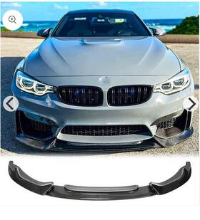 Automods Factory 883235164064 Carbon Front Bumper Lip Spoiler Bodykit Varis For Bmw F80 M3 F82 F83 M4 2014-20
