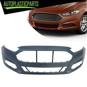 Apc365197tt Autoplasticparts Primered Front Bumper Cover For 2013 2014 2015 2016 Ford Fusion Without Sensor Holes