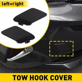 1kpty1230001 Auxito For 2016-2017 Prius Lh&rh Toyota Side Primed Tow Cover Bumper Hook