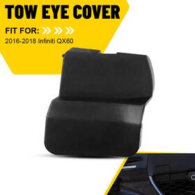 622a0-9nc1a Auxito Front Bumper Tow Hook Hole Eye Cover Cap For 2016-18 Infiniti Qx60 H