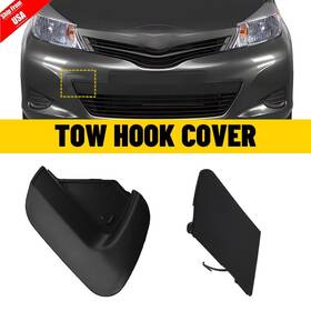 521290d050 Auxito Autoparts Front Bumper Tow Hook Hole Eye Covers Cap Fit 2012-2014 Toyota Yaris