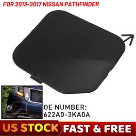 Tckg-pathfinder-13-16 Auxito Front Bumper Tow Hook Eye Cover 622a0-3ka0a For 2013-2017 Nissan Pathfinder Usa