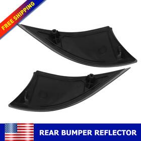 Xpd-xzd-85111 Auxito Smoked Lens Rear Bumper Reflector Covers For 2014-2020 Lexus Is250 Is300 Is350