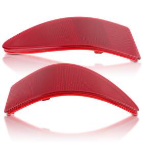 Azcarbro 710597774054 2pcs Left Right Rear Light Reflector Bumper Lamp For Lexus Is350 Is250 2006-2013