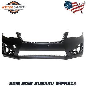 13751913 Azlyn Carparts New Front Bumper Cover For 2015-2016 Subaru Impreza Primed