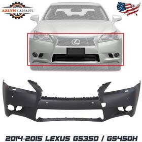 16546403 Azlyn Carparts New Front Bumper Cover Primed For 2014-2015 Lexus Gs350/gs450h